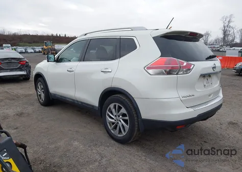 2015 Nissan Rogue Sl из США, поврежденный, VIN 5N1AT2MV6FC763205